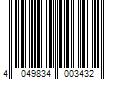 Barcode Image for UPC code 4049834003432