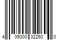 Barcode Image for UPC code 405000322600