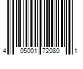 Barcode Image for UPC code 405001720801