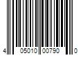 Barcode Image for UPC code 405010007900