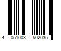 Barcode Image for UPC code 4051003502035