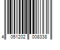 Barcode Image for UPC code 4051202008338