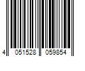 Barcode Image for UPC code 4051528059854