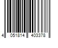 Barcode Image for UPC code 4051814403378