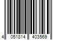 Barcode Image for UPC code 4051814403569