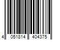 Barcode Image for UPC code 4051814404375