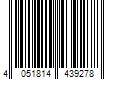 Barcode Image for UPC code 4051814439278