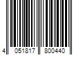 Barcode Image for UPC code 4051817800440