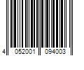 Barcode Image for UPC code 4052001094003