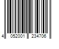 Barcode Image for UPC code 4052001234706