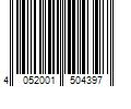 Barcode Image for UPC code 4052001504397