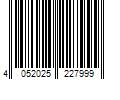 Barcode Image for UPC code 4052025227999