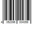 Barcode Image for UPC code 4052396004359