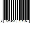 Barcode Image for UPC code 4052400017184