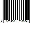 Barcode Image for UPC code 4052400033054