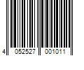 Barcode Image for UPC code 4052527001011