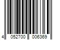 Barcode Image for UPC code 4052700006369