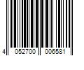 Barcode Image for UPC code 4052700006581