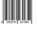 Barcode Image for UPC code 4052916231654