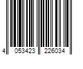 Barcode Image for UPC code 4053423226034