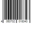 Barcode Image for UPC code 4053702018343