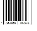 Barcode Image for UPC code 4053858190078