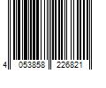 Barcode Image for UPC code 4053858226821