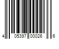 Barcode Image for UPC code 405397000266