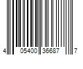 Barcode Image for UPC code 405400366877