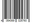 Barcode Image for UPC code 4054069025760