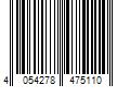 Barcode Image for UPC code 4054278475110