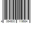 Barcode Image for UPC code 4054500119584