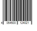 Barcode Image for UPC code 4054500124021