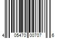 Barcode Image for UPC code 405470007076