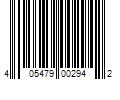 Barcode Image for UPC code 405479002942