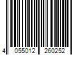 Barcode Image for UPC code 4055012260252