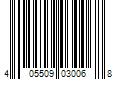 Barcode Image for UPC code 405509030068