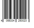 Barcode Image for UPC code 4055334250023