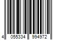 Barcode Image for UPC code 4055334994972