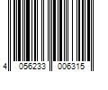 Barcode Image for UPC code 4056233006315