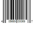 Barcode Image for UPC code 405669000697