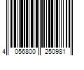 Barcode Image for UPC code 4056800250981