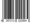 Barcode Image for UPC code 4057313022584