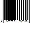 Barcode Image for UPC code 4057722000319