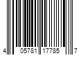 Barcode Image for UPC code 405781177857