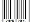 Barcode Image for UPC code 4058038059947