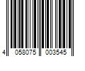 Barcode Image for UPC code 4058075003545