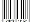 Barcode Image for UPC code 4058075434400