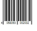 Barcode Image for UPC code 4058093002032