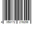 Barcode Image for UPC code 4058172216299